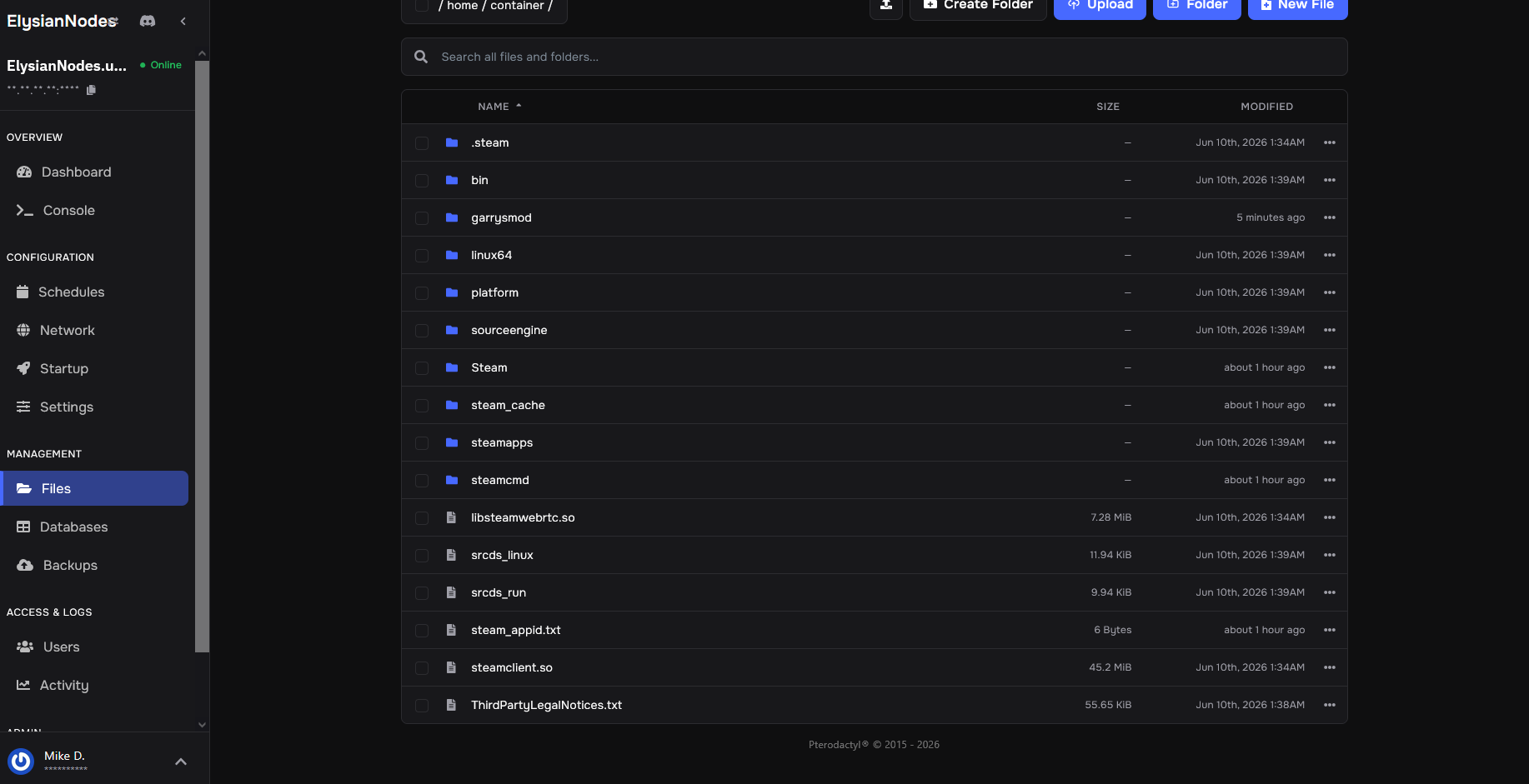 Elysian Panel File Manager