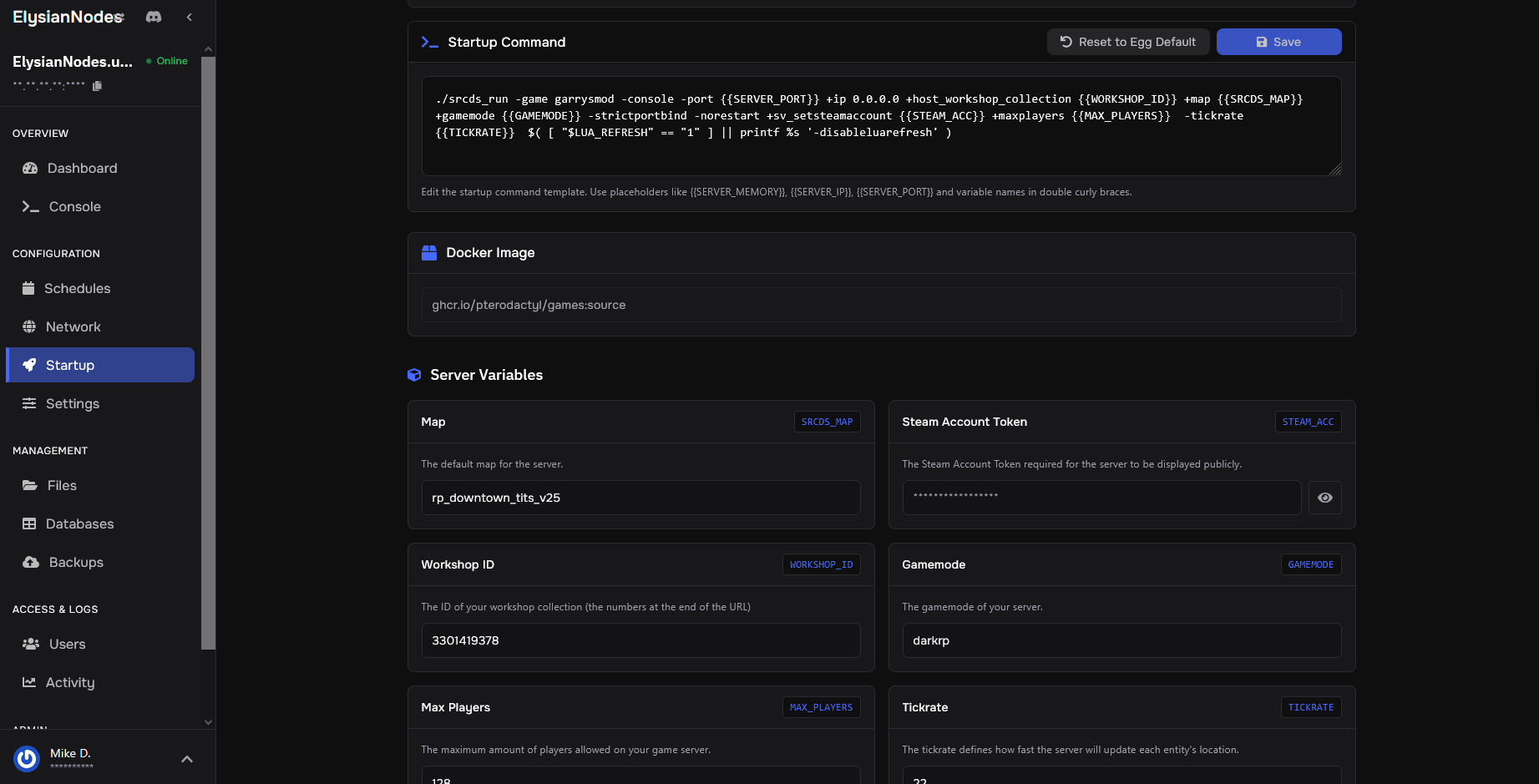 Elysian Panel Startup